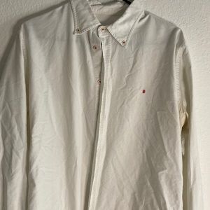Carolina Herrera White Cotton Button Down